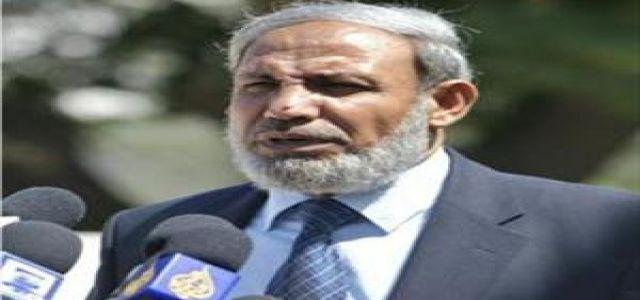 Zahhar affirms insistence on resistance