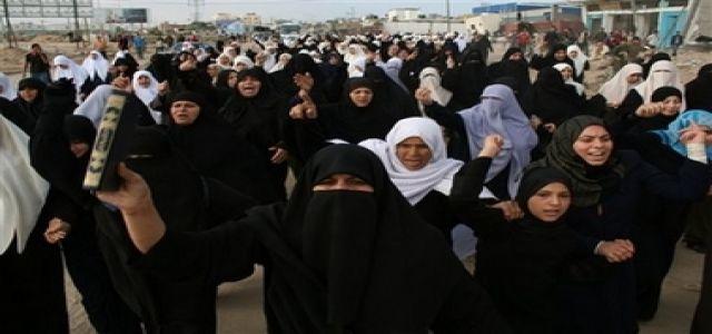 Egyptian Police Attacks Gazan Women Demonstrating in Rafah