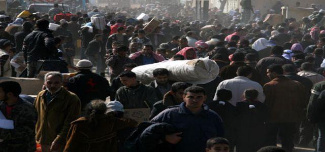 Gaza scrambles for supplies as border forced open
