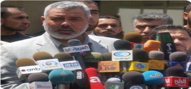 Haneyya: All Gaza crossings should be opened