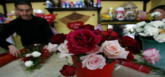 No Valentine break for Gaza flower producers