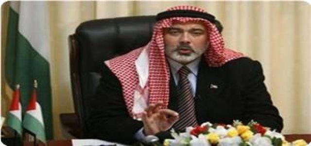 Haneyya: Israel’s Crimes is Proof of its Leadership’s Hysteria