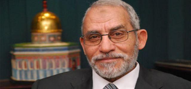 Badie and MB delegation visit and congratulate new Wafd Party leader