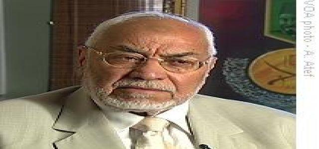 Akef Calls for Supporting the Palestinians