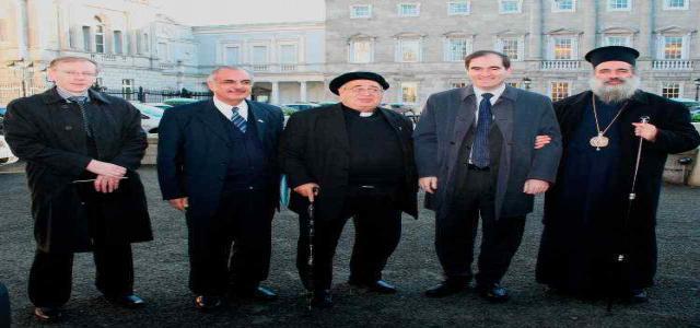 No such thing as justice in the Holy Land, Palestinian Church leaders tell the Irish