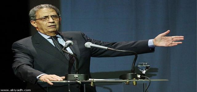 Amr Moussa Rebuts Liberals’ Criticism of MB
