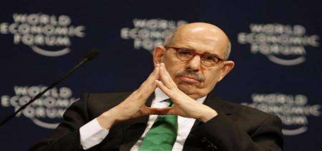 No welcoming committee or crowds of supporters for ElBaradei