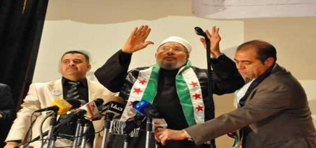 Al-Qaradawi Denounces Hezbollah, Iran Support for Assad’s Tyranny